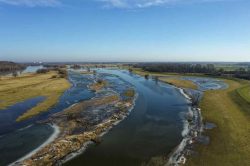 Luftaufnahme Elbe und Elbvorland zwischen Radegast und Barförde.
