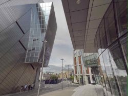 Bürogebäude am Hanover Quay in Dublin, Irland